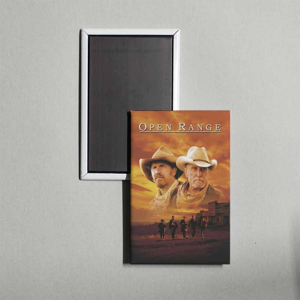 Open Range Mini Movie Fridge Magnet