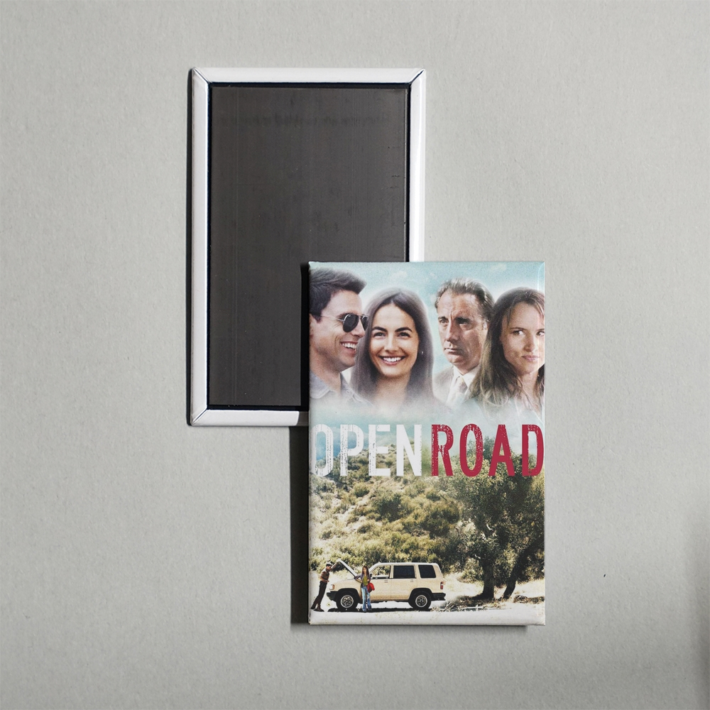 Open Road Mini Movie Fridge Magnet