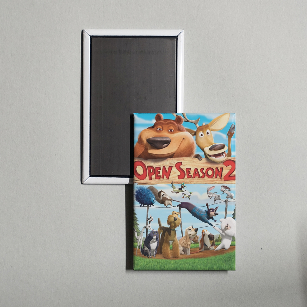 Open Season 2 Mini Movie Fridge Magnet
