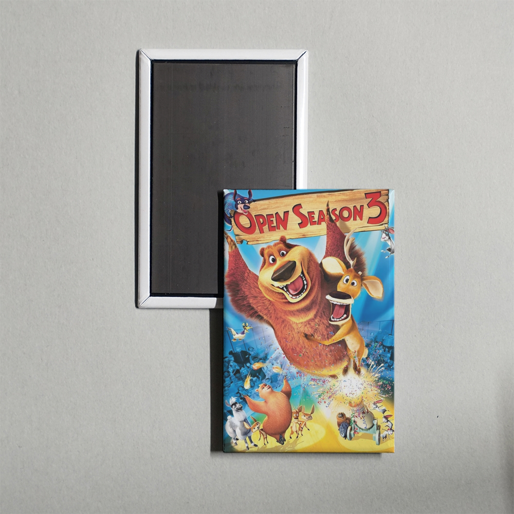 Open Season 3 Mini Movie Fridge Magnet