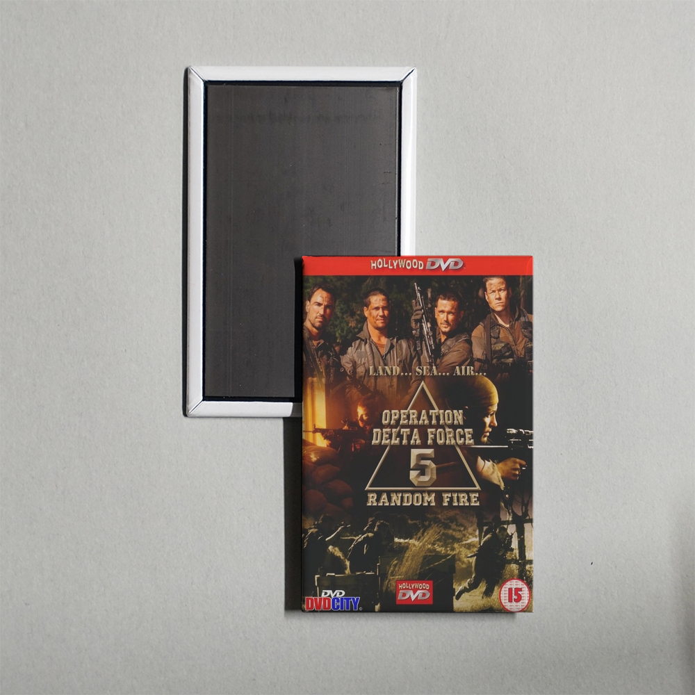 Operation Delta Force V Random Fire Mini Movie Fridge Magnet