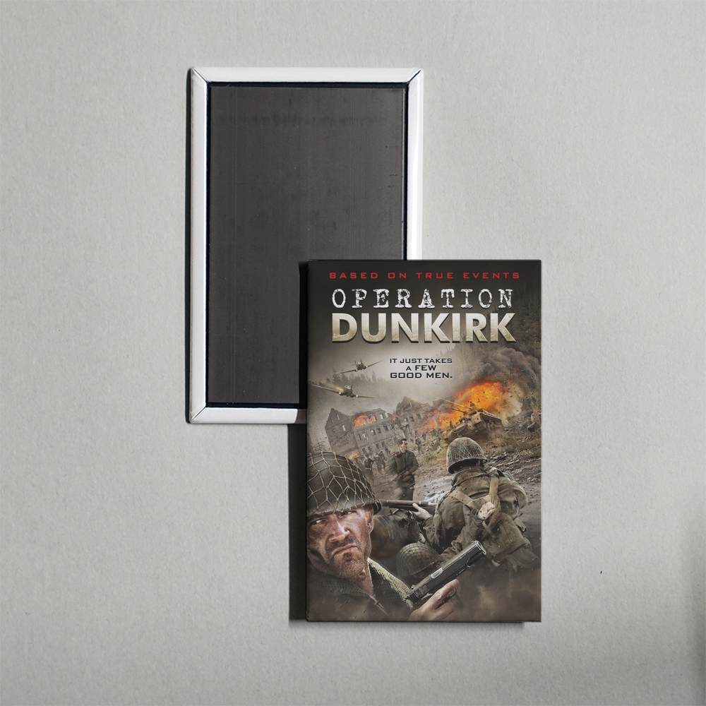 Operation Dunkirk Mini Movie Fridge Magnet