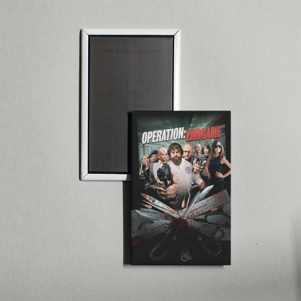Operation Endgame Mini Movie Fridge Magnet