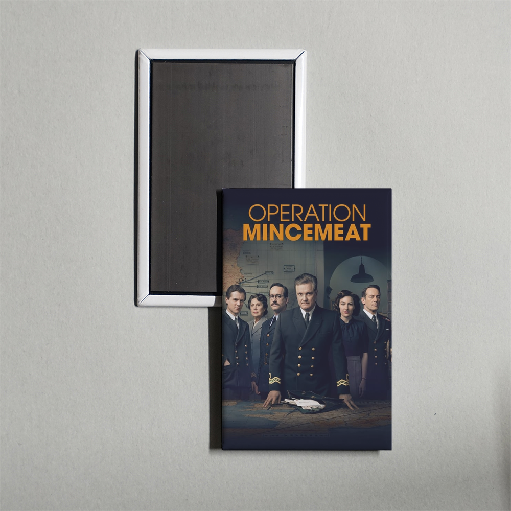 Operation Mincemeat Mini Movie Fridge Magnet