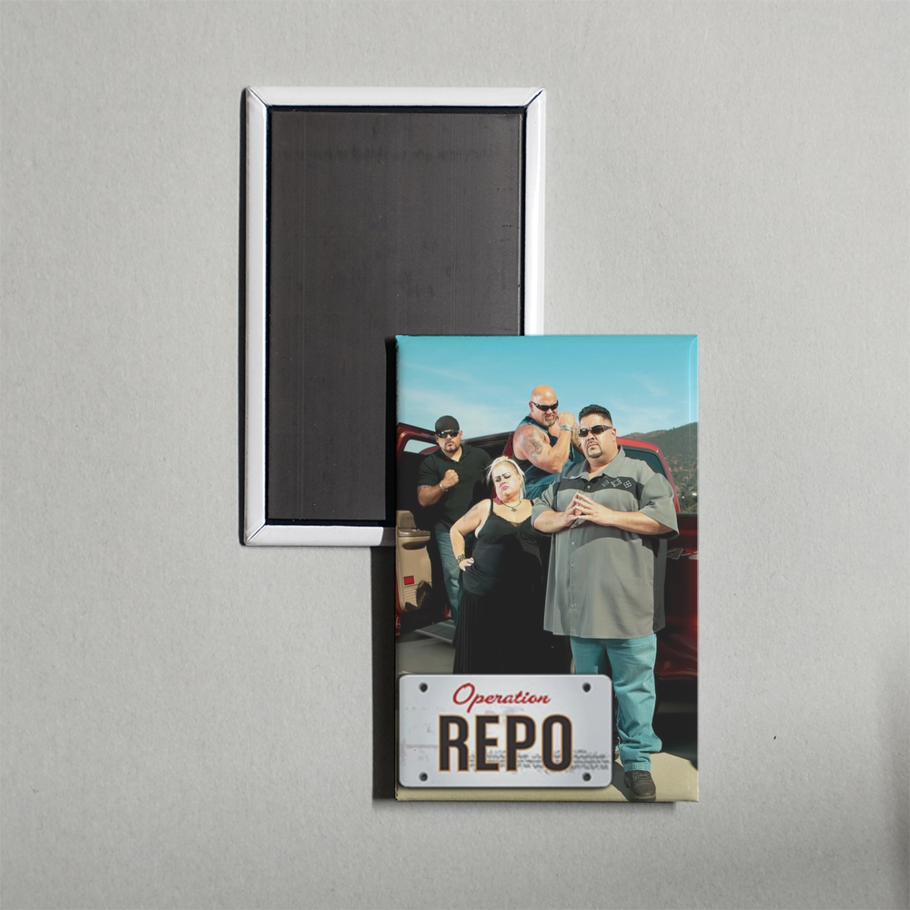 Operation Repo TV Show Fridge Magnet