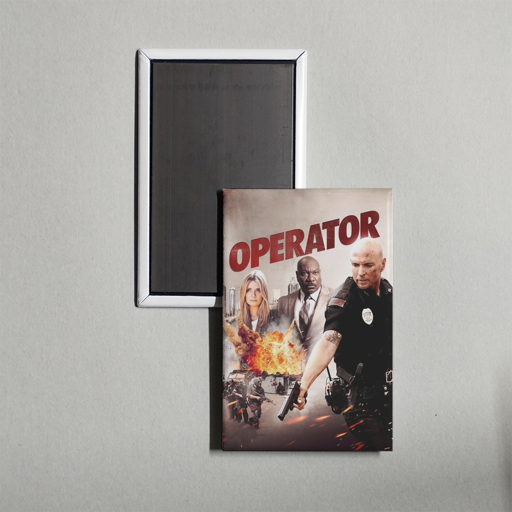 Operator Mini Movie Fridge Magnet