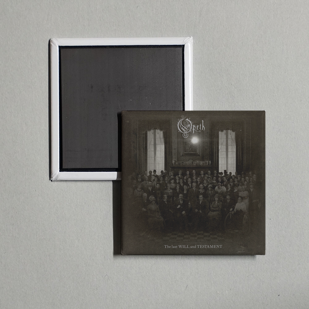 Opeth - The Last Will And Testament Album Cover Fridge Magnet