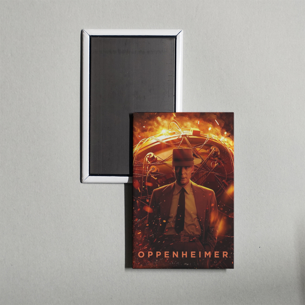 Oppenheimer Mini Movie Fridge Magnet