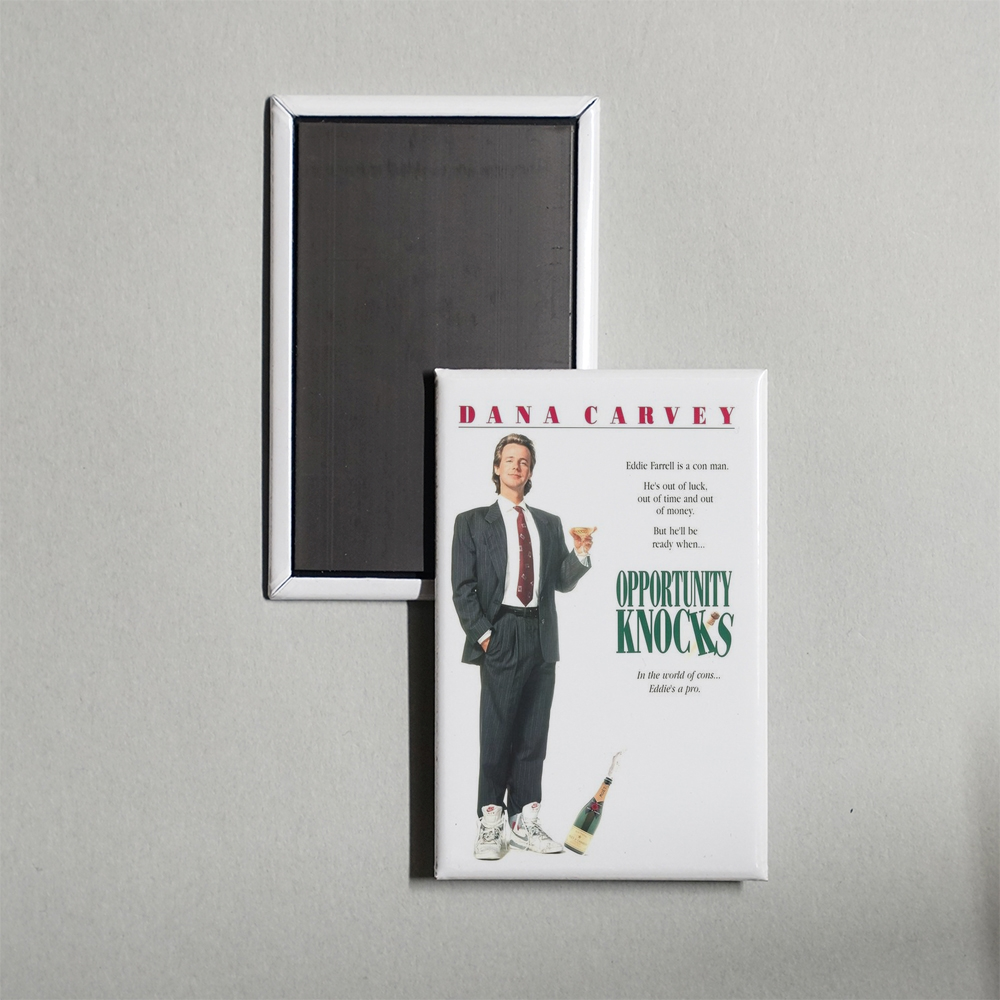 Opportunity Knocks Mini Movie Fridge Magnet