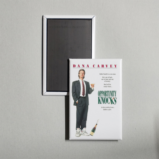 Opportunity Knocks Mini Movie Fridge Magnet