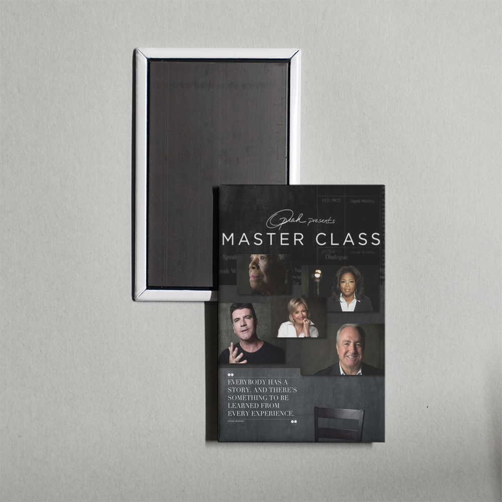 Oprah's Master Class TV Show Fridge Magnet