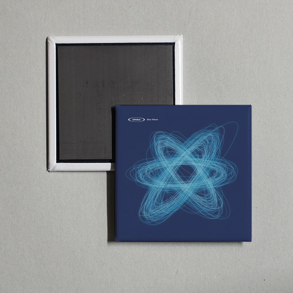 Orbital - Blue Album Album Cover Fridge Magnet