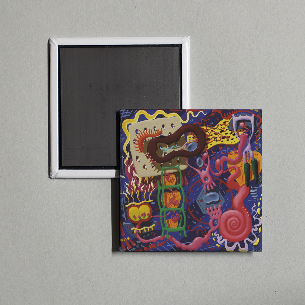 Orbital - In Sides Album Cover Fridge Magnet