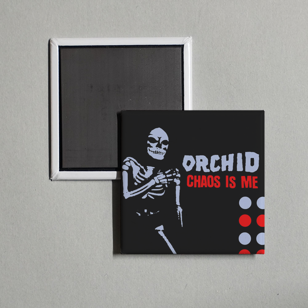 Orchid - Chaos Is Me Album Cover Fridge Magnet
