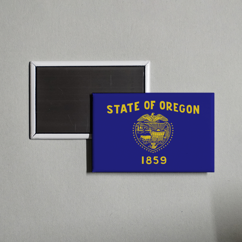 Oregon State Flag Fridge Magnet Fridge Magnet