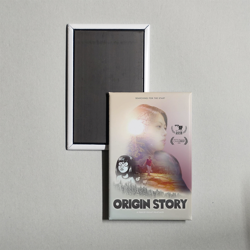 Origin Story Mini Movie Fridge Magnet