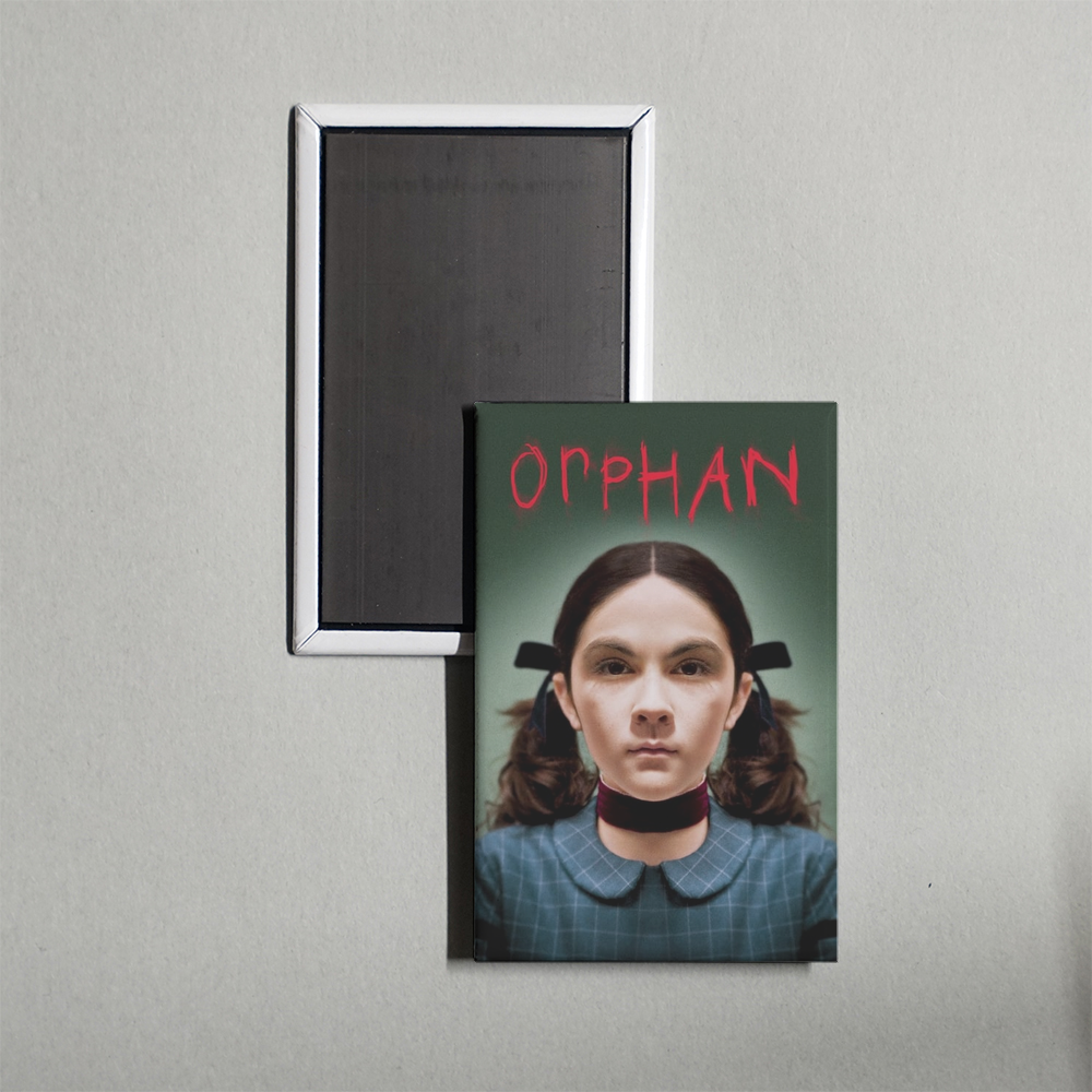 Orphan Mini Movie Fridge Magnet