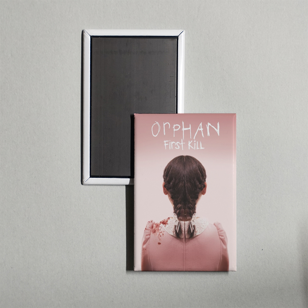 Orphan First Kill Mini Movie Fridge Magnet