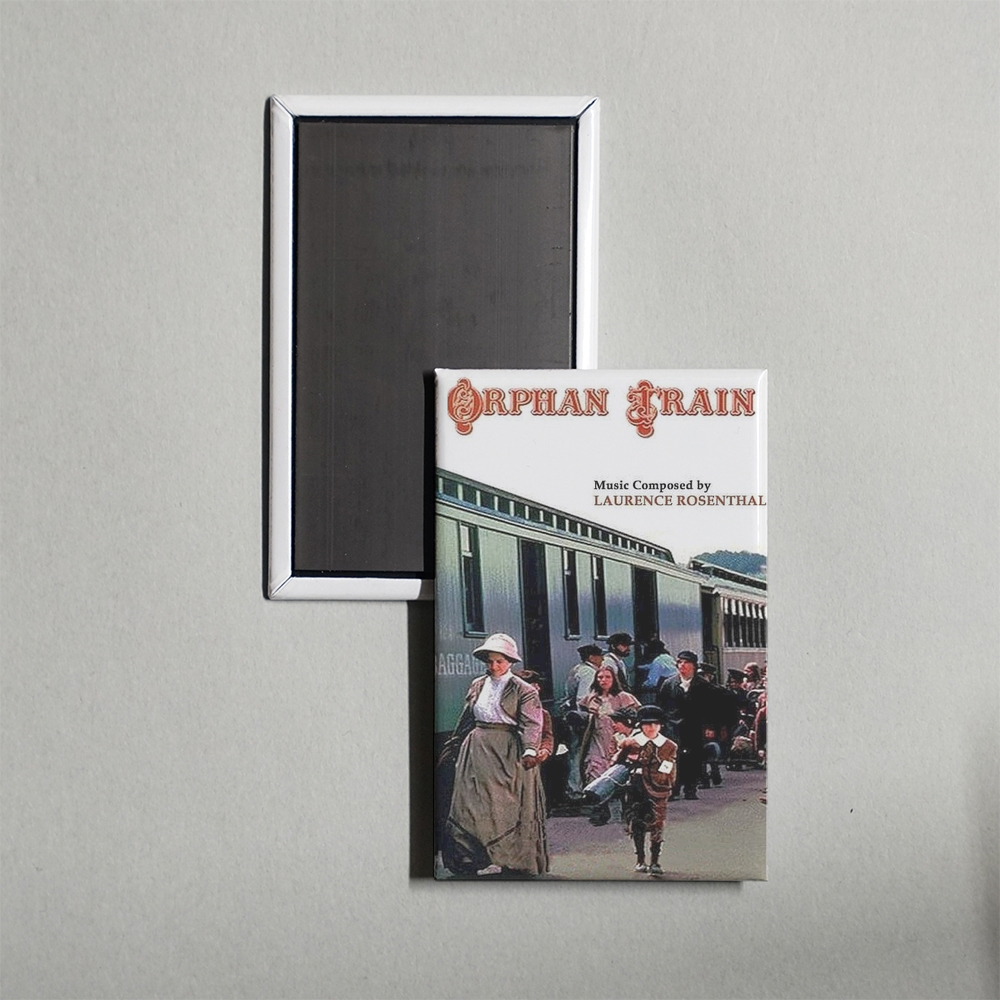 Orphan Train Mini Movie Fridge Magnet