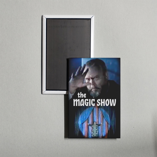 Orson Welles' Magic Show Mini Movie Fridge Magnet
