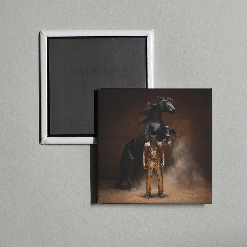 Orville Peck - Bronco Album Cover Fridge Magnet