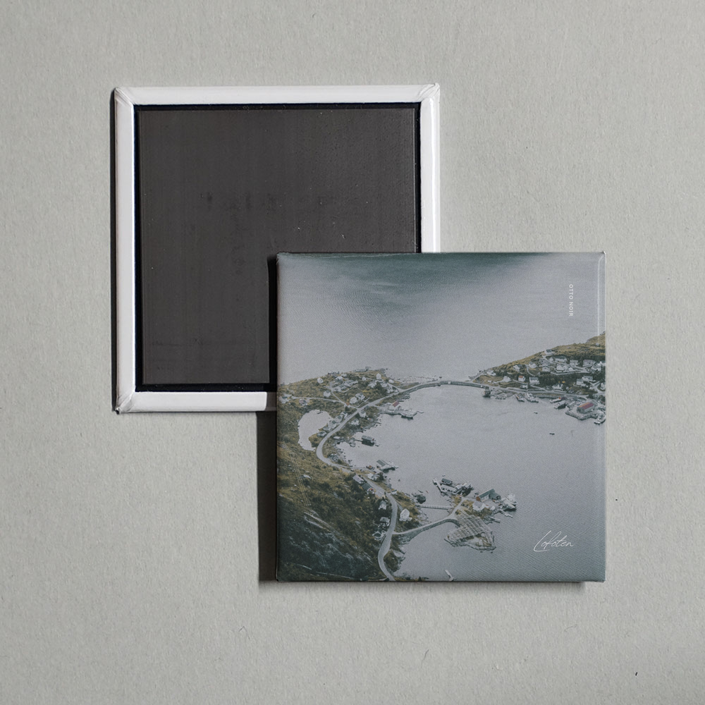 Otto Noir - Lofoten Album Cover Fridge Magnet