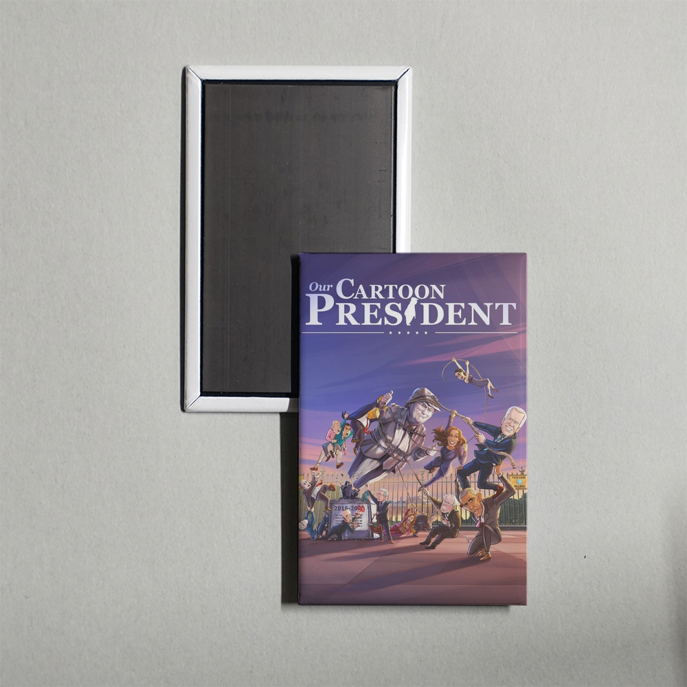 Our Cartoon President TV Show Fridge Magnet