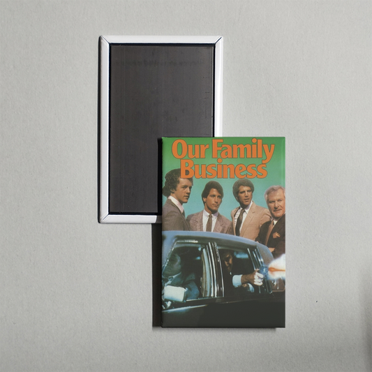 Our Family Business Mini Movie Fridge Magnet
