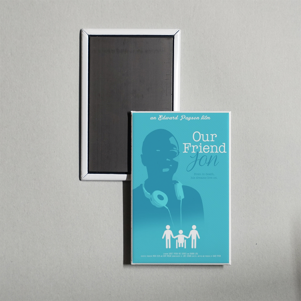 Our Friend Jon Mini Movie Fridge Magnet