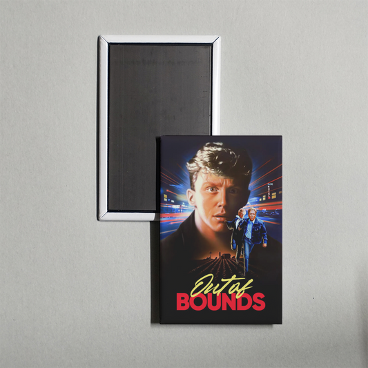 Out of Bounds Mini Movie Fridge Magnet