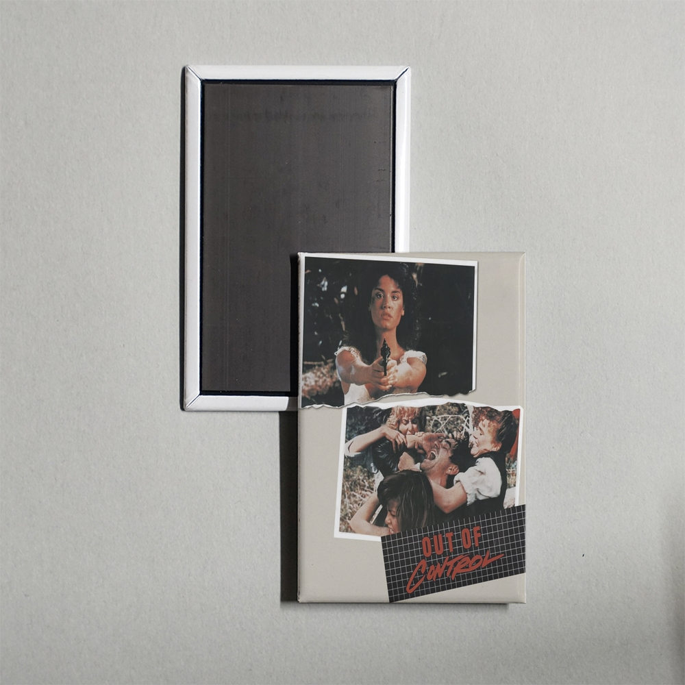 Out of Control Mini Movie Fridge Magnet