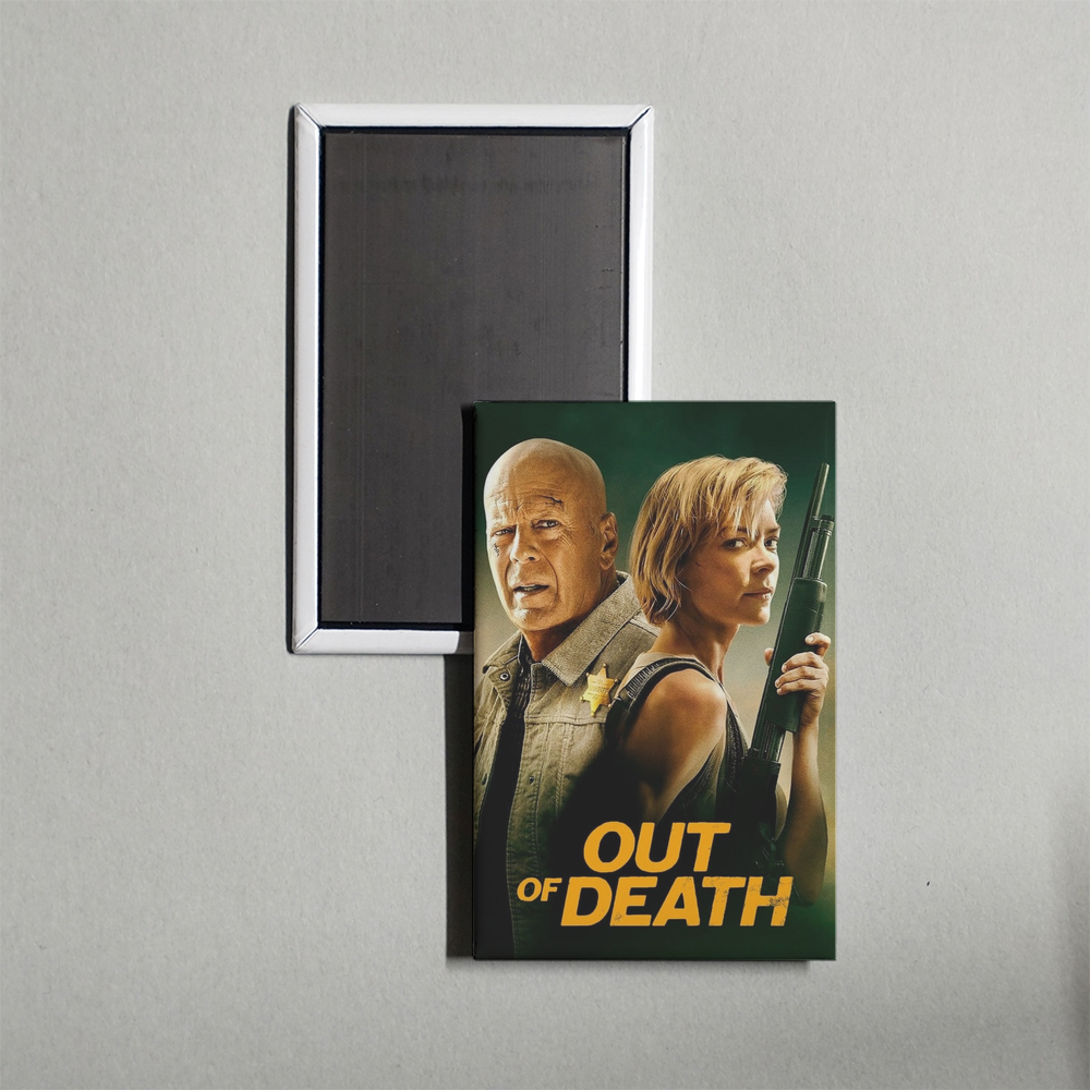 Out of Death Mini Movie Fridge Magnet