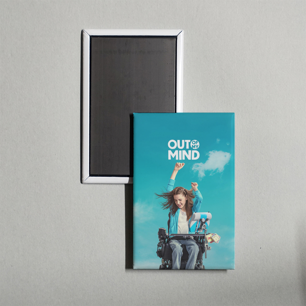 Out of My Mind Mini Movie Fridge Magnet