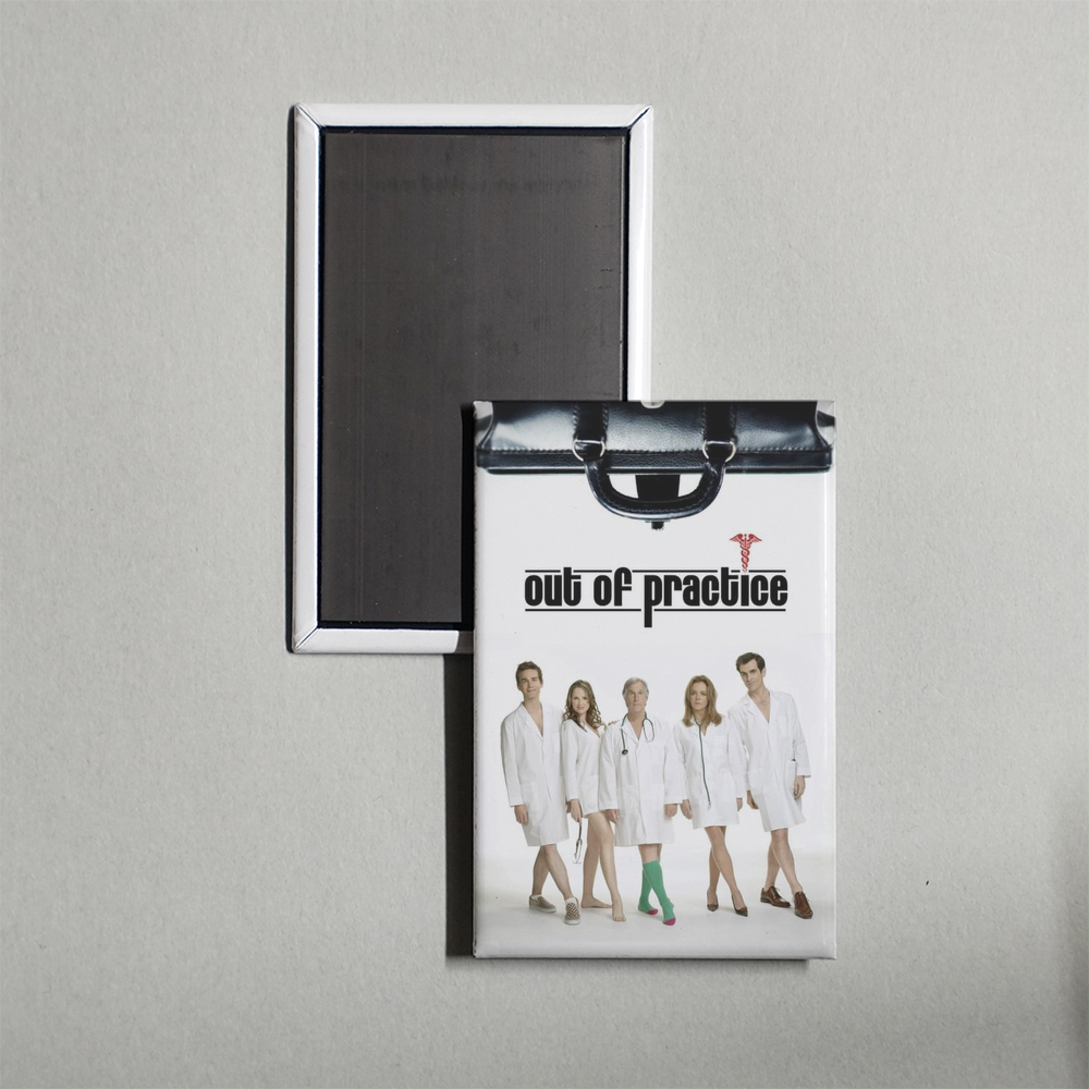 Out of Practice TV Show Fridge Magnet