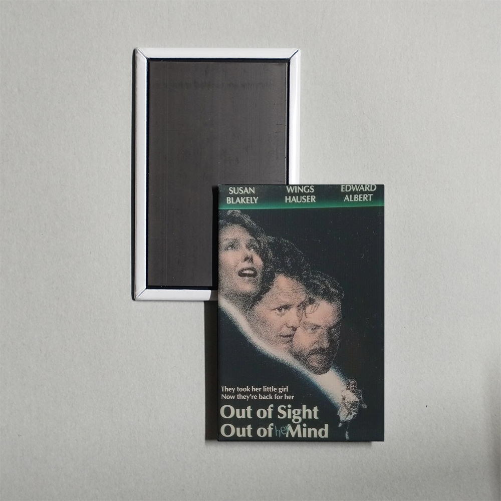 Out of Sight, Out of Mind Mini Movie Fridge Magnet