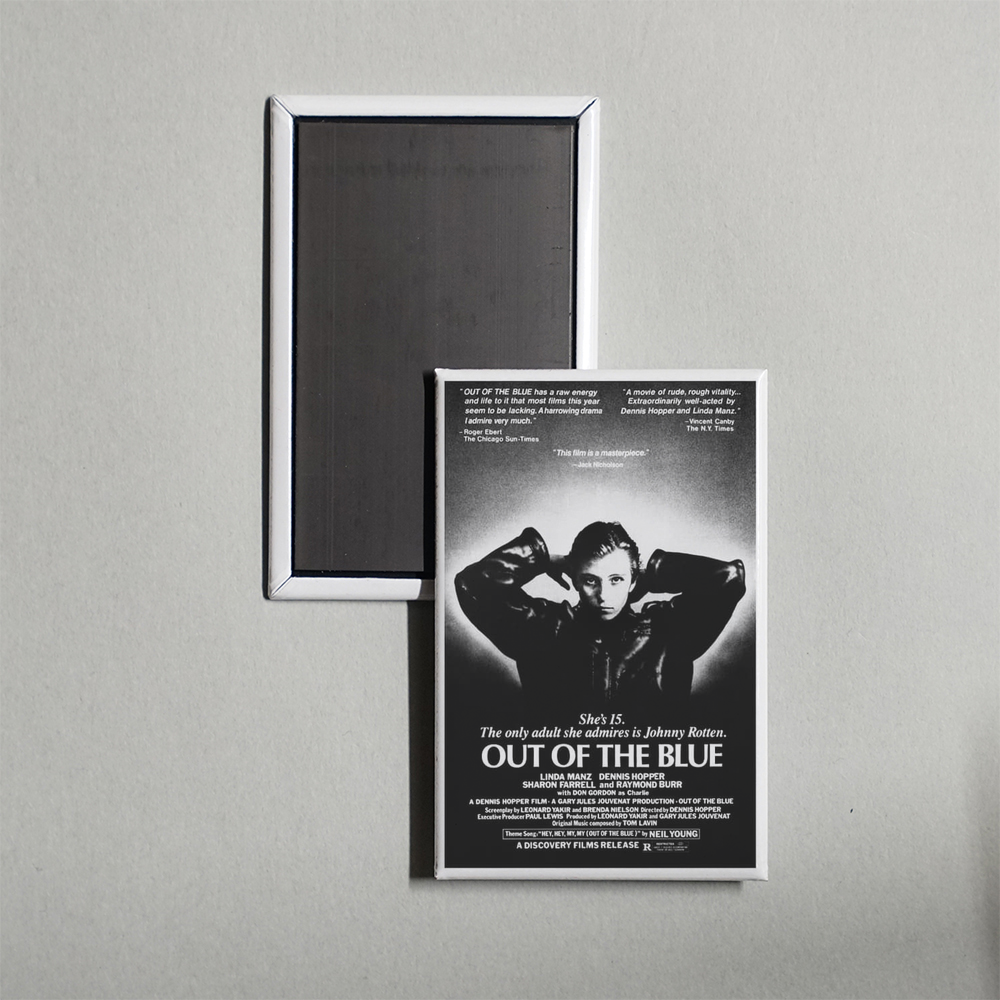 Out of the Blue Mini Movie Fridge Magnet