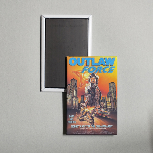 Outlaw Force Mini Movie Fridge Magnet
