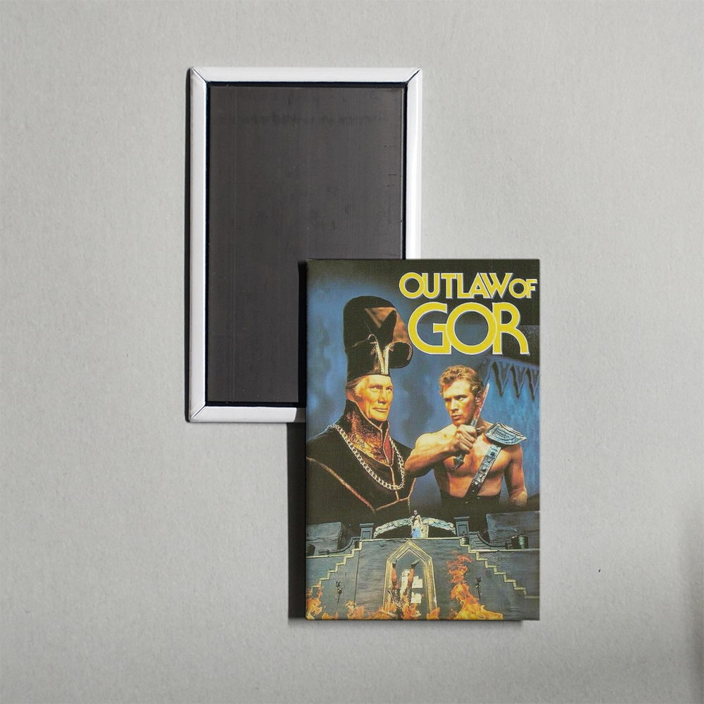 Outlaw of Gor Mini Movie Fridge Magnet