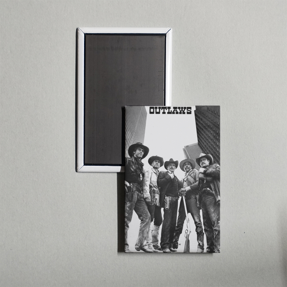 Outlaws TV Show Fridge Magnet