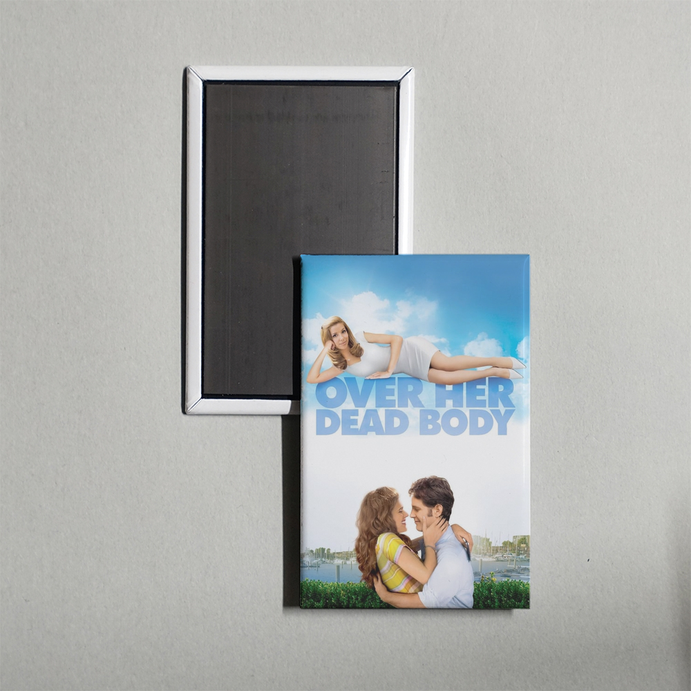Over Her Dead Body Mini Movie Fridge Magnet