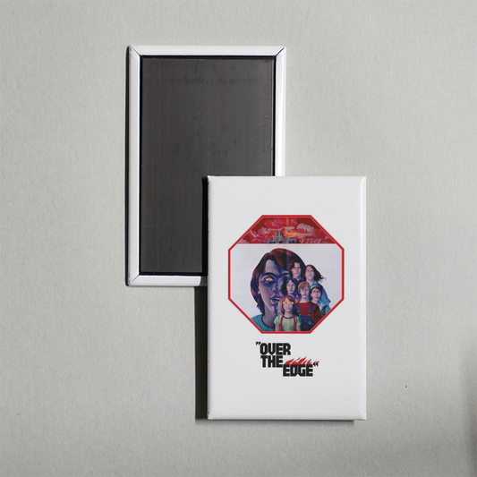 Over the Edge Mini Movie Fridge Magnet