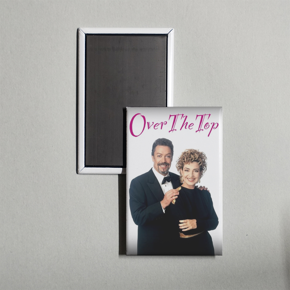 Over the Top TV Show Fridge Magnet