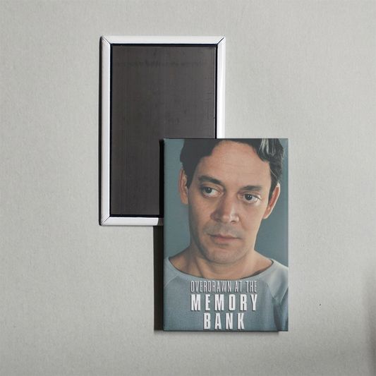 Overdrawn at the Memory Bank Mini Movie Fridge Magnet