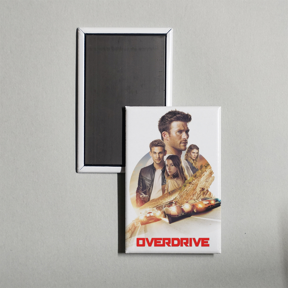 Overdrive Mini Movie Fridge Magnet