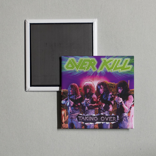 Overkill - Taking Over Album Cover Fridge Magnet