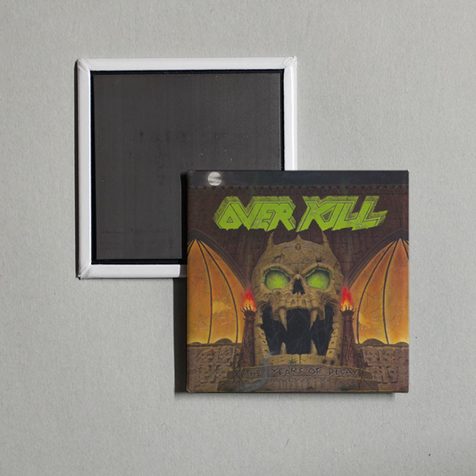 Overkill - The Years of Decay Album Cover Fridge Magnet