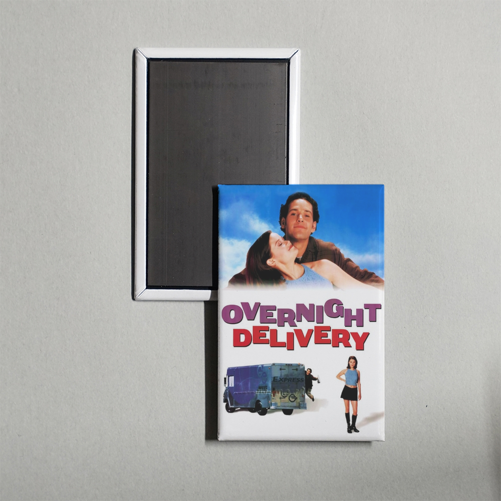 Overnight Delivery Mini Movie Fridge Magnet