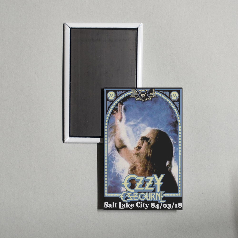 Ozzy Osbourne - Bark at the Moon Mini Movie Fridge Magnet