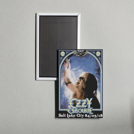 Ozzy Osbourne - Bark at the Moon Mini Movie Fridge Magnet