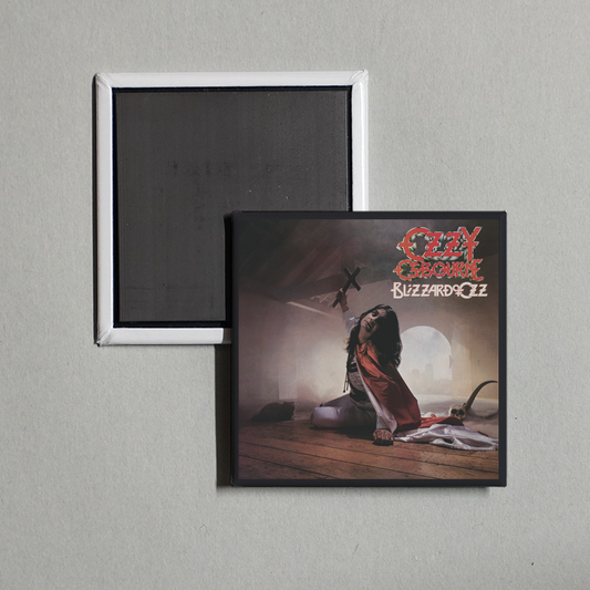 Ozzy Osbourne - Blizzard Of Ozz (40th Anniversary Expanded Edition) Album Cover Fridge Magnet
